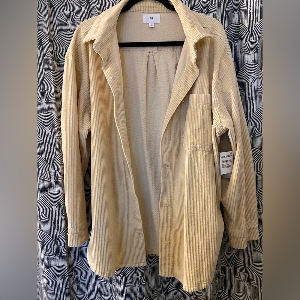 Brass plum 1x Cordaroy "Shacket"